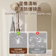 兴奥盛唐旋转穿衣镜全身落地镜家用卧室挂衣帽架镜子一体试衣镜立 双圆移动款-168*30胡桃色