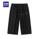 Pantalones casuales de romon pantalones recortados para hombres pantalones deportivos delgados de verano suelto de hielo casual de seda sobre rodilla rápida pantalones secos pantalones cortos para hombres 713 gris oscuro m (peso recomendado 80-100 jin [Jin equivale a 0.5 kg])