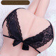 Yu Zhaolin (YUZHAOLIN) 2 pairs of underwear for women with open crotch without taking off easy insertion pure sexy sexy low waist and hip exposed lace thong NK5008 gray + black one size (recommended 80-120Jin [Jin equals 0.5 kg])