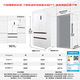 SIEMENS perfect flat-mounted | 501-liter four-open French multi-door large-capacity refrigerator dual-system dual-cycle first-level energy efficiency energy-saving antibacterial temperature variable temperature preservation national subsidy KF88E1220C