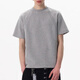 
The new cleanfit liquid texture T-shirt for men 280g heavy deconstructed box short-sleeved half-sleeved cleanfit liquid texture T-shirt black regular XL recommended 125-140Jin [Jin equals 0.5 kg]