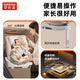 
BOBEITOO (BOBEITOO) BEIZI Child Safety Seat Car Smart Ventilation and Heating for Cars for Baby Cars 0-12 years old Can Sitting and Lying Flagship Smart Orange (Foldable Support Legs)