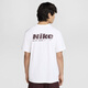 Nike Offizielle Hyverse-Dri-Fit-Männer schnell trockene kurzärmelige Top-Sommer-T-Shirt HV4882 121 Mountain White/Fury Blue/Silber XS