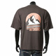 ARMANI/ARMANI EA7 Herren trendy locker und modisch, ungezwungenes Kurzärärmel-T-Shirt 7M000081 AF12874 Gelb Großgröße U7036 2xl