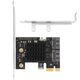 PCIE 1x/SATA3.0/6G/Expance Card/2/4/8 Port/Asmedia 1064/Marvell9215/Dual Port/SATA3.0/6G/RAID 0/RAID