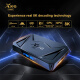 X96Q PRO+ 全志H728 android14 8K 1000M网口 WIFI6安卓盒 tv BOX 4GB 64GB+蓝牙遥控器 1000M