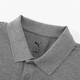 PUMA solid color business short-sleeved T-shirt POLO shirt men's and women's summer sports top 682554