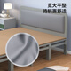 Jingju folding single double bed office lunch bed household living room simple accompanying bed bed can sleep naked on mat bed square tube mat model 100CM-BGC882 40% off