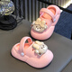 Candy Astringent Summer NUEVO ALIMO ALIMO CHILLES 'AGUJO CHILE Sandalias de dibujos animados suaves Soft Sole Boy's Toe Zapatos Pink 32-33 Tamaño 20cm