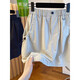 Trumpchi Vadern Corée Version Summer Fat Mm Plus taille 300 Jin [Jin est égal à 0,5 kg] Design Touching Toling Retro Jirt Jupe courte Femmes Loose Loose Raire Black R831 4xl 240-300 Jin [Jin est égal à 0,5 kg]