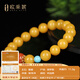 OUCERNY beeswax bracelet natural amber original heather red barrel beads old beeswax Duobao play bracelet bracelet for Chinese Valentine's Day gift