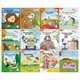 Lisheng Polaris Phonics Picture Book (matches all versions of textbooks for Level 6) (12 volumes of reading materials + spelling cards, scan the QR code to read the audio)