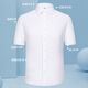 Hengyuanxiang pure cotton plaid shirt men's short-sleeved, free-iron 2025 summer new style business casual men's cotton half-sleeved shirt short DX6623 blue strips newly upgraded DP ready-to-iron 38 165 [weight 100 Jin [Jin equals 0.5 kg]-125 Jin [Jin equals 0.5 kg]]