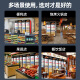 
Xinfei (frestec) display cabinet refrigerated wine and beverage freezer double door commercial refrigerator fruit cake refrigerated fresh storage cabinet supermarket direct cold glass door air-cooled frost-free refrigerator vertical beer cabinet double door blue and white 688L [4D air-cooled frost-free] 1.2 meters