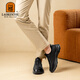 Laorentou (LAORENTOU) men's sports thick-soled walking shoes spring and autumn outdoor business fashion casual shoes men's LA15637 black 41