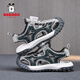 Babudou Boys's Head Sandals Лето 2025 Новые детские пляжные туфли среднего размера детской анти-скользкой мягкой подошвы мальчика Sport