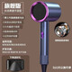 LNGA LANDGRE dormitory home hair dryer student blue light negative ion hair care quick drying does not hurt hair small hot and cold wind power charm gray home hair dryer is good and cheap