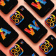 
Today's Apple series mobile phone case iPhone 14 Promax liquid silicone plus soft shell 13 new men and women's high-end feeling will not hit the shell ultra thin simple ins style super hot couple Angel eye liquid silicone black [jtGJ683] Apple 13