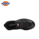 Dickies Herren -Freizeitschuhe Arbeitskleidung Business Lederschuhe Herren lässig Retro Britische Arbeitspeakschuhe schwarz 44