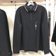 汤米希尔费格（Tommy Hilfiger）男新款网眼棉商务休闲吸汗速干长袖Polo衫官方正品 1#藏青色9766 410 弹力版 常规 XL