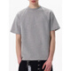 
The new cleanfit liquid texture T-shirt for men 280g heavy deconstructed box short-sleeved half-sleeved cleanfit liquid texture T-shirt black regular XL recommended 125-140Jin [Jin equals 0.5 kg]