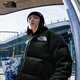 The North Face North Down Jacket Women's 1992 Nuptse Fashionable Double-sided Down Jacket 831J KOH/Green L
