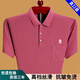 Mengtejiao Sommer kurzärmeliges T-Shirt für Männer lose dünne mittlere und ältere Väter tragen halbärmelige Polo-Hemd mit Baumwolle 6636 Dunkelblau M 165 Vorschlag 120 Jin [Jin entspricht 0,5 kg]