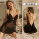 Manyan sex underwear supplies sexy pajamas transparent thong couple stimulating high-end date sm shame nightgown 9564