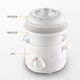 Electric stew pot, steamer, electric cooking pot, stew pot, casserole pot, stew and steam, all-in-one food supplement pot, stew soup cup, electric stew pot, electric casserole pot, stew pot, stew water-proof porridge, multifunctional white porcelain electric stew pot 2.5L