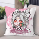 Niedliche Pagode Eternal Killing Kissen Hu Tao Hu Wei yu linglong Anime periphere Charaktere Square Kissen Geburtstagsgeschenk D679 Gu Qinghan 45*45 cm + doppelseitiges Muster + Kissenkernkern