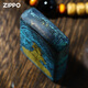 ZIPPO打火机正版复古白度母收藏级送男友送长辈定制原装防风 做旧白度母-单机 DY9902DK