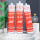 OUOETY Glass 358 Waterproof and Moldproof Kitchen and Bathroom Special 348 Neutral 3880 Silicone Weather Resistant Sealant Acid Soft Glue [3880 Silver Ash] 590ml Box/20 pieces
