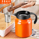 Xiongwochi thermos stewed teapot household smart teapot 2024 thermal kettle large capacity 1502ml - dark green 316 constant temperature pot intelligent constant temperature