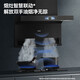 Haier frequency converter range hood 28/30m large suction range hood household ultra-thin top side three-suction range hood hot melt washing self-cleaning smoke stove set smoke stove linkage wave intelligent control [EC739] 30m large suction frequency converter booster single smoke machine