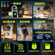 GBZM Home Überwachungskamera Dialog, Zwei-Wege-Videoanrufüberwachung, Home-Telefon-Fernbedienung mit Bildschirm Indoor Monitor 360 Grad ohne toten Winkel [Einzelfrequenz-WLAN-Version] Videoanruf + 15-Tage-Schleifenkarte