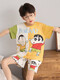 
Boys Home Suit Pajamas 2025 New Cotton Pants Boys Baby Children Home Suit Cartoon Cute Set N695Hi Milk Dragon 110 cm/10 Size [103-112cm]