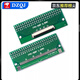 FPC/FFC soft flat cable adapter board double-sided 0.5MM 1.0MM to straight plug 2.54 soft flat cable adapter 6-60 FPC-6P empty board (2 pieces)