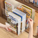 Huluoluo children's picture book storage rack transparent Oxford tree raz graded reading books shelf simple book stand on table [1 pack/integrated] 4 grid storage rack DF-1477