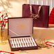 Boshanfu Cordyceps sinensis high-end gift box genuine Cordyceps nourishing health festival gifts to parents and leaders nourishing nutritional supplements 4 sticks/g 30 sticks [Gift recommendation] Rust red gift box