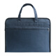 
Jianteng Business Meeting Commuter Men's Women's Briefcase Bag File Pack Customized File Bag Zipper Large Capacity Waterproof Data Bag Simple Tote Bag High-end Sense Tote Bag 9901 Dark Blue 39*29*9cm