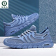 Specht Sneakers Herren Sommer atmungsaktives Netz dünne hohle Mesh Schuhe für Männer Arbeit Leicht nicht rutsch Schwarz Arbeitesschutz Schuhe L-882 Schwarz 39