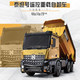 Zhouke remote control large truck large dump truck transport truck boy dump truck model alloy engineering vehicle children's electric car Titan heavy-duty remote control dump truck a set of rechargeable batteries