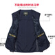 
LED vest men's photography fishing vest mesh multi-pocket workhorse clamp outdoor quick-drying vest men's breathable Khaki XL recommended 104-155Jin [Jin equals 0.5 kg]
