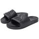 ADIDAS Adidas slippers men's shoes women's shoes summer new sports shoes casual shoes non-slip home fashion flip-flops IF7371 black 40.5