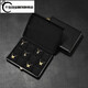 
Qianjun high-end jewelry box high-end jewelry storage box household multi-function ring necklace jewelry packaging gift box ring/pendant box (moonlight night)--H15605