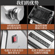 Supor Commercial Electric Noodle Press Totalmente automático Pequeño doméstico Pequeño Funcionamiento Manitura de acero inoxidable Máquina de acero inoxidable Rolling and Knaading Machine Dumpling Fideos de cuero Fideos plateados de acero inoxidable de acero inoxidable Fideos de regalo +2.