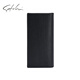 Satchi/Satchi Herren-Tasche echtes Leder Business Fashion Multi-Card-Ticket-Clip-Karten-Tasche Jugend vielseitig langer Geldbörse Schwarz