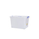 
Gongma Storage Box Transparent Gel Box Plastic Storage Box Large Household Storage Box Thickened Storage Box Box 2687 (55*40*34cm) About 68L