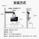 Oppenno Range Hood Household Kitchen Large Suction Range Hood Small Size Discharge Smoothing Smooth and Smoothing Small Apartment Side Suction Range Hood Single and Double Motor Hood Stove Set Single Motor 710mm Key Model Apartment Rental [without Fence] Package Installation