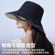 Sombrero de protección solar Fitonton para mujeres Sol Sun Summer Summer Outdoor Seaside Sol Sombrero versátil para mujeres Sombrero de pescador de doble cara
